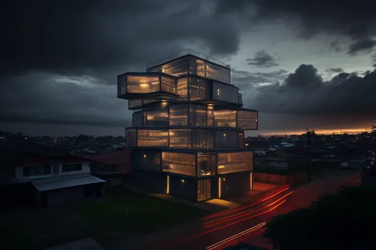 La tecnología y el diseño se unen en esta impresionante casa en Iquitos