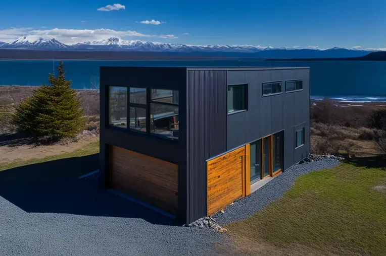 Villa contemporánea con vistas panorámicas en Puerto Natales