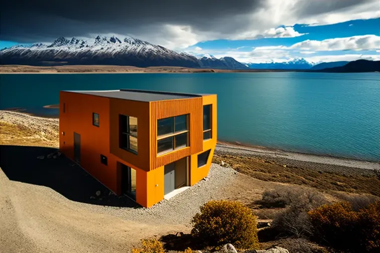 La naturaleza y la arquitectura contemporánea se unen en esta villa de Puerto Natales