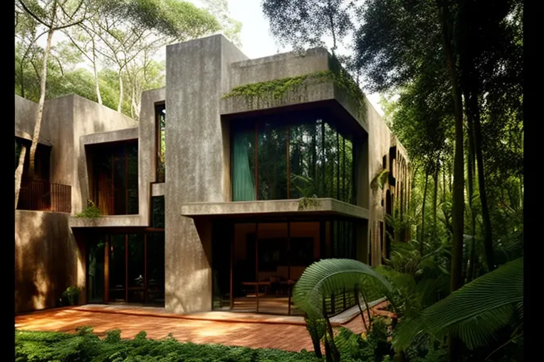 La Belleza Mediterránea en el Bosque: Esta Casa de Lujo en Cancun