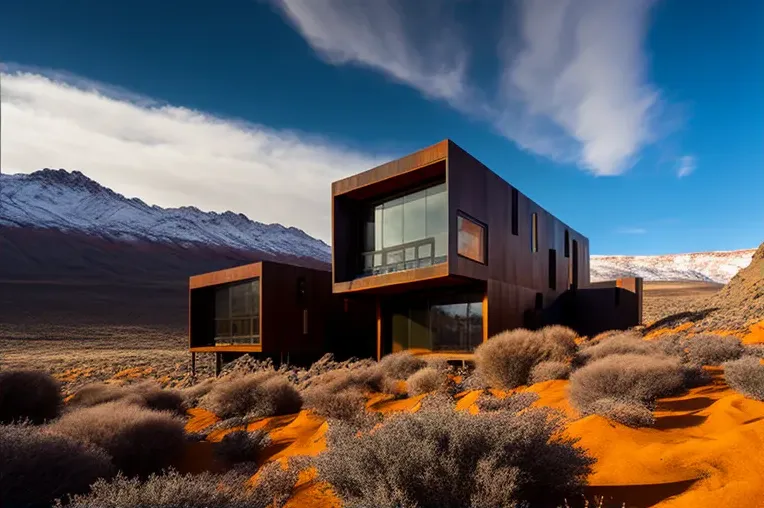 Villa minimalista de ensueño en el corazón de un parque natural