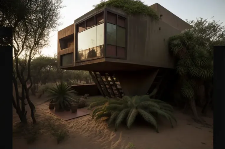 La Casa Ecológica de ensueño en medio de la jungla de Iquique, Chile