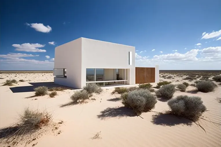 Experimenta con la combinación de naturaleza y modernidad en esta Casa con materiales de alta calidad en Formentera