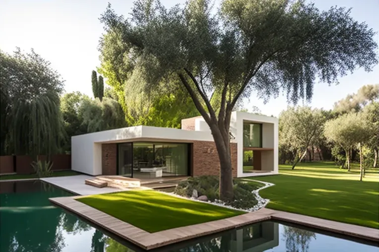 Lujosa casa de piedra natural con diseño de vanguardia y curvas imposibles en Sevilla