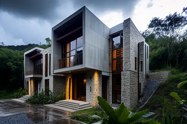 Estilo mediterráneo con vistas impresionantes en San Andrés, Colombia