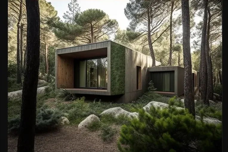 Sueño verde: Casa con jardines y piscina al aire libre en la jungla de Girona