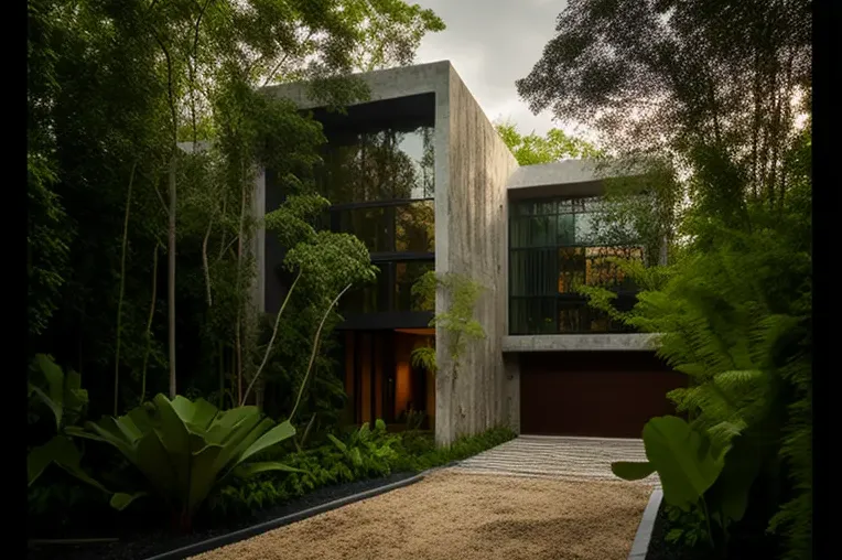 Villa de lujo construida en pizarra con vistas impresionantes en Cancun