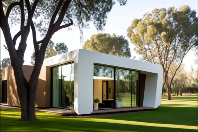 Sofisticación en medio de la naturaleza: Casa de vanguardia con jacuzzi rodeado de vapor en Sevilla