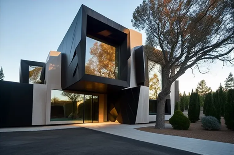 Eco-lujo: Casa de piedra natural, bambú y hormigón armado con vistas impresionantes en Madrid