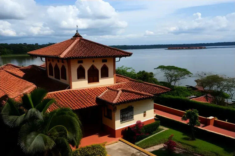 Casa de lujo con vistas panorámicas: Estilo Mediterráneo en Iquitos, Perú