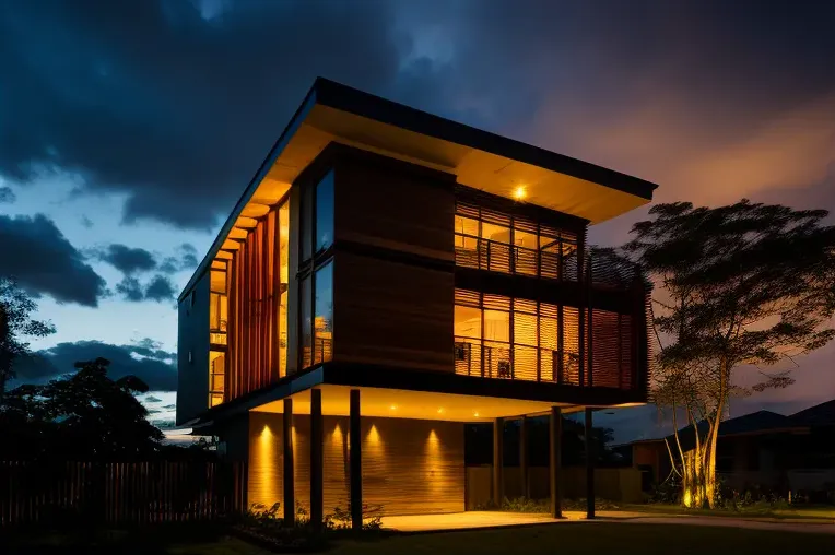 La vanguardia en Iquitos: Casa de estilo high-tech con vistas impresionantes