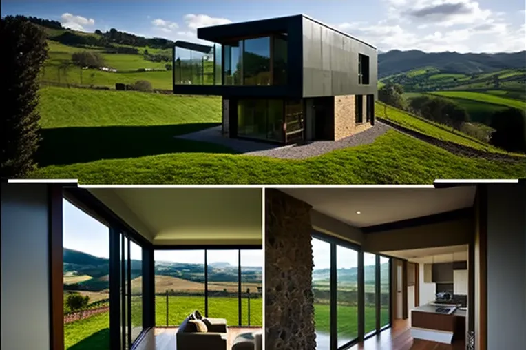 Arquitectura de Diseño con vistas panorámicas en Cantabria