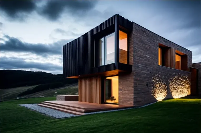 La Villa de bambú, madera laminada, hormigón armado y pizarra en Cantabria: un oasis cerca del mar