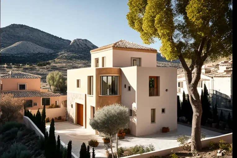 Lujo tradicional en Granada: Casa de estilo mediterráneo con piscina y estacionamiento techado