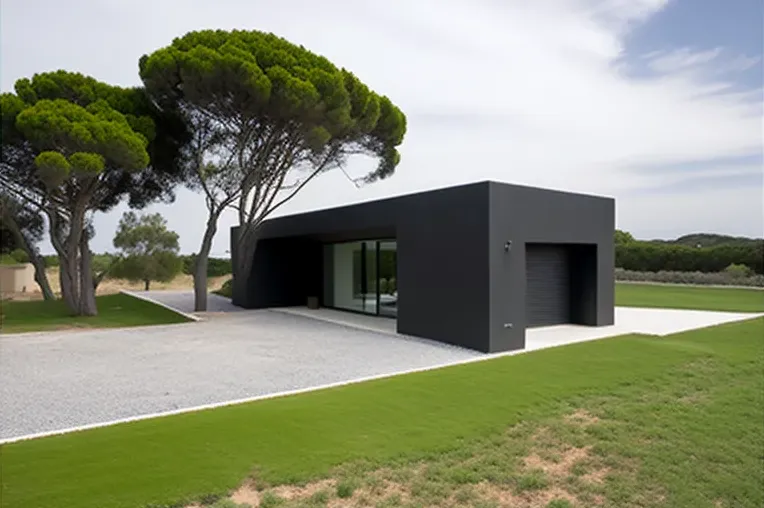 La Casa Elíptica de Fibra de Carbono en Menorca