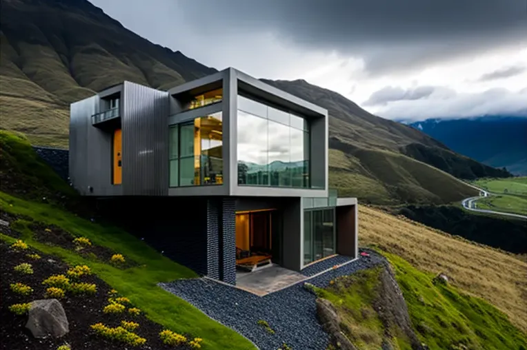 Diseño contemporáneo y armonía con la naturaleza en esta villa con vistas impresionantes en Quito