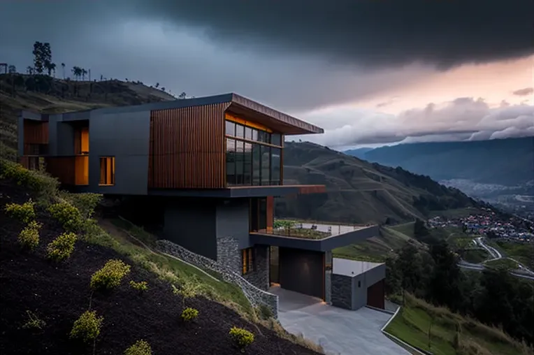 Villa de lujo con piscina al aire libre y jacuzzi rodeado de vapor en Quito