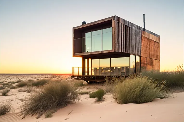Vive en lujo cerca del mar: Casa minimalista con estacionamiento techado y vistas impresionantes