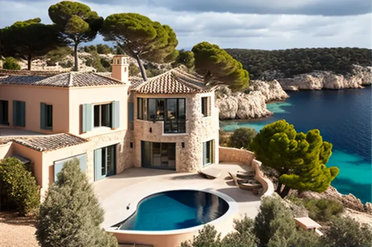 Espectacular villa mediterránea con vistas panorámicas en Mallorca