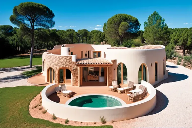 Lujo y estilo en la montaña: Casa de estilo mediterráneo con piscina privada
