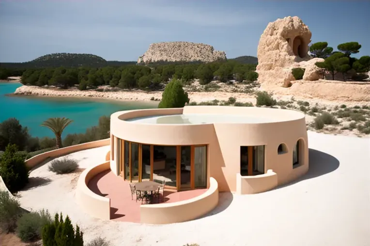 Sueño hecho realidad: Casa de estilo mediterráneo con fachada de piedra natural en la montaña de Mallorca