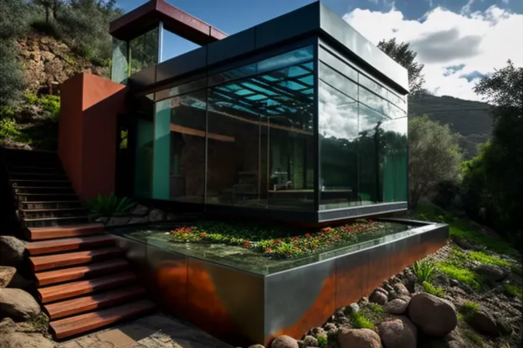 Escape a la tranquilidad de la montaña en esta Villa de Arquitectura moderna con Jacuzzi