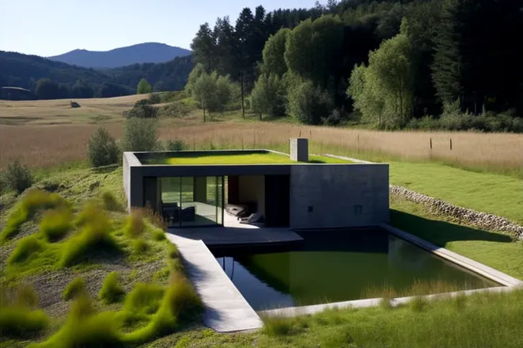 Eco-lujo en Cantabria: una casa de arquitectura ecológica con piscina privada