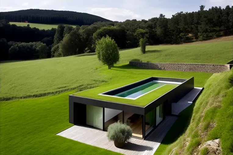 Elegante y sostenible: una casa de arquitectura ecológica con vistas impresionantes en Cantabria