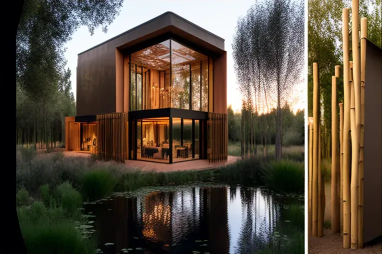 La Casa de los Sueños: Con vista del atardecer y estacionamiento techado en una Casa Ecológica en el Bosque de Sevilla, España