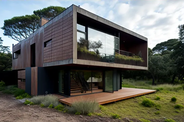 Escape a la exclusividad en esta villa con jardines y cascadas y vistas impresionantes de las montañas en Montevideo