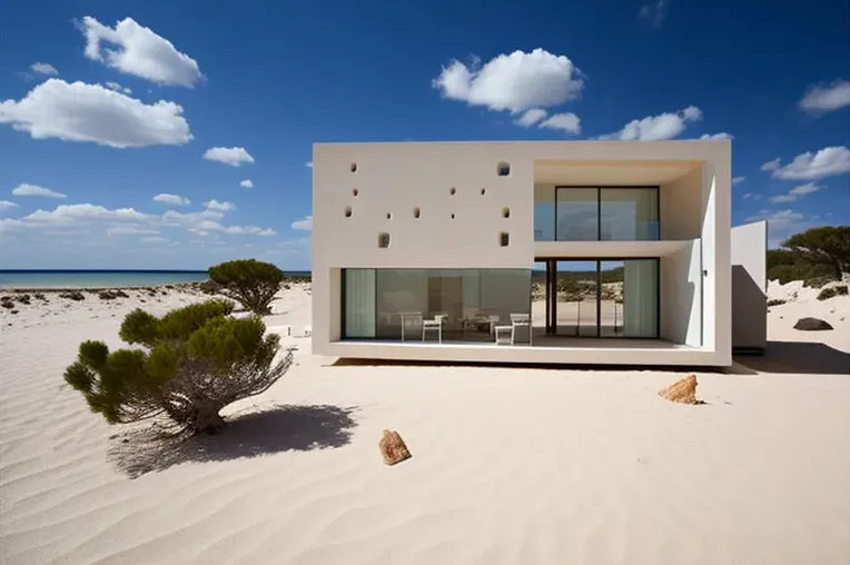 Villa de ensueño en Formentera con vistas al mar