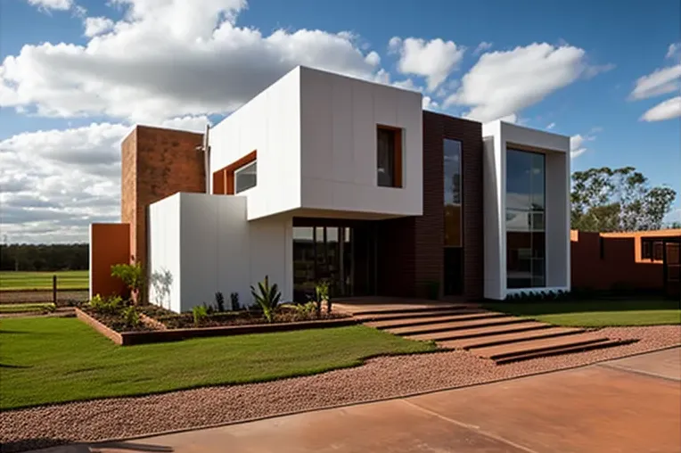 Lujoso high-tech en la montaña: Casa con garaje privado en Asunción, Paraguay