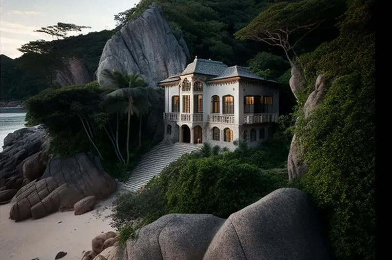 La vida de lujo cerca de la playa en una Villa Mediterránea en Rio de Janeiro