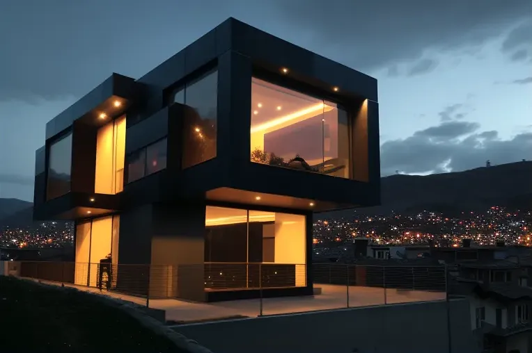 Villa de lujo con vistas panorámicas y tecnología de vanguardia en Lima