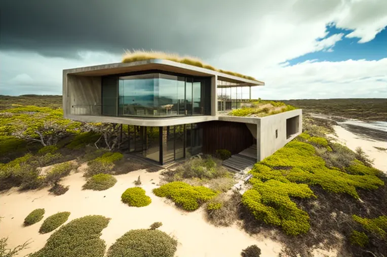 Escape a la naturaleza y la tecnología en esta Casa de Vidrio, Aluminio, Marmol y Acero inoxidable con entrada privada con cascada en Galápagos