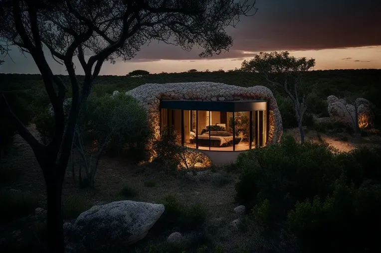 Armonía entre tecnología y naturaleza en esta impresionante villa