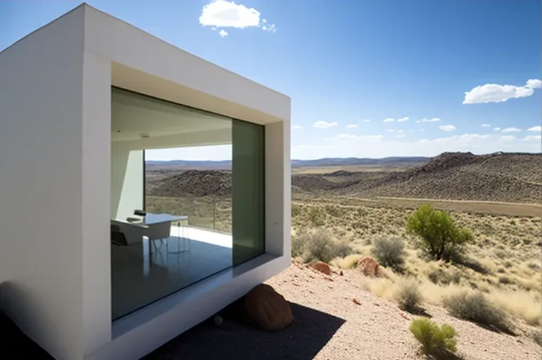 Escape a la simplicidad en una casa minimalista con vistas impresionantes en Toledo