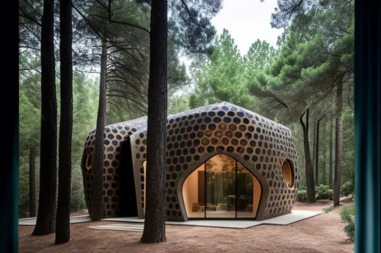 La vanguardia se une a la naturaleza en esta Casa de diseño en el bosque de Toledo