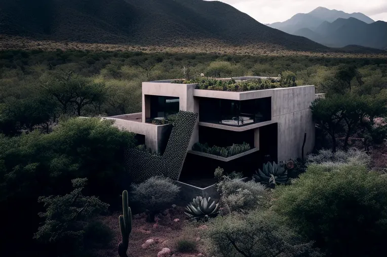 Vive en la vanguardia de la tecnología en esta Casa de arquitectura moderna en un parque natural de Monterrey