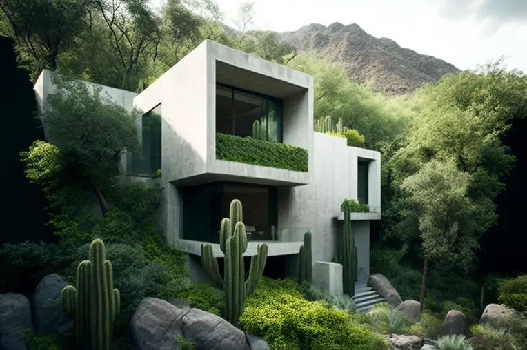 Escape a la naturaleza en esta Casa de lujo de arquitectura moderna en Monterrey