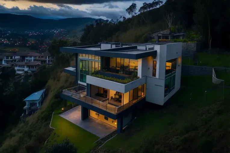 Experimenta la naturaleza en esta villa de arquitectura ecológica