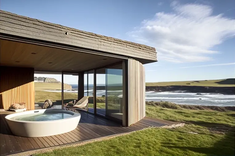 Escape de vanguardia en Cantabria: Casa con diseño minimalista y vistas al mar