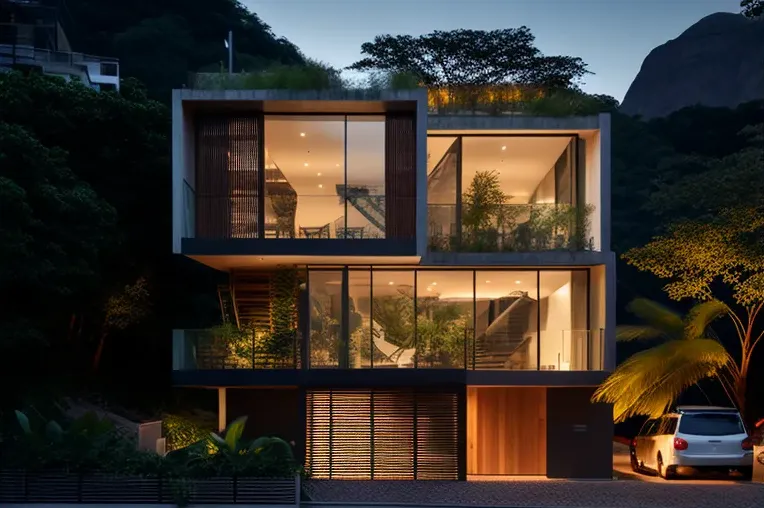 Villa de lujo con vistas panorámicas y jardines privados en Rio de Janeiro, Brasil