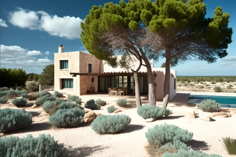 Villa de ensueño con vistas panorámicas en Formentera