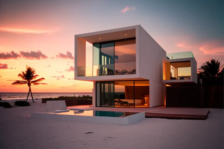 Elegante refugio cerca de la playa en Cancún