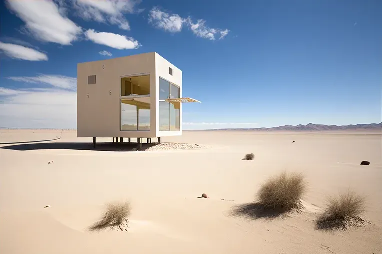 Escape moderno en la playa: Casa minimalista en Sucre con estacionamiento techado