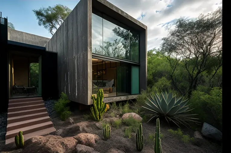 Refugio en la montaña con jardines y piscina en San Miguel de Allende