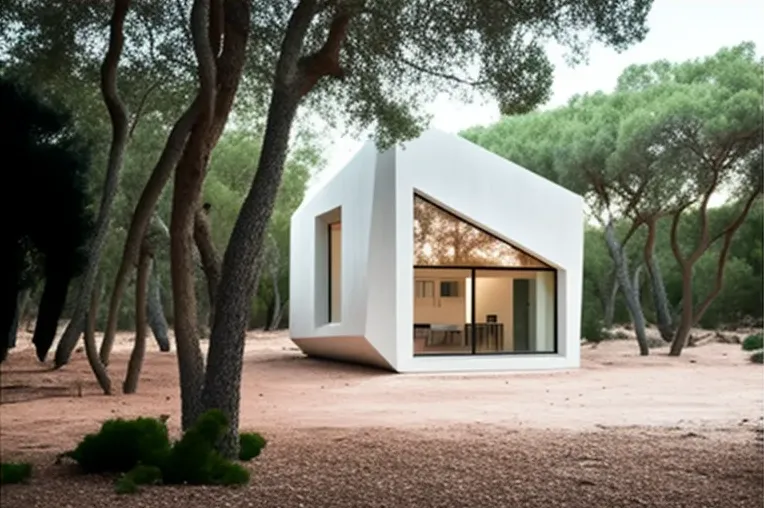 La armonía entre la naturaleza y la arquitectura: Casa ecológica con vistas impresionantes en Menorca