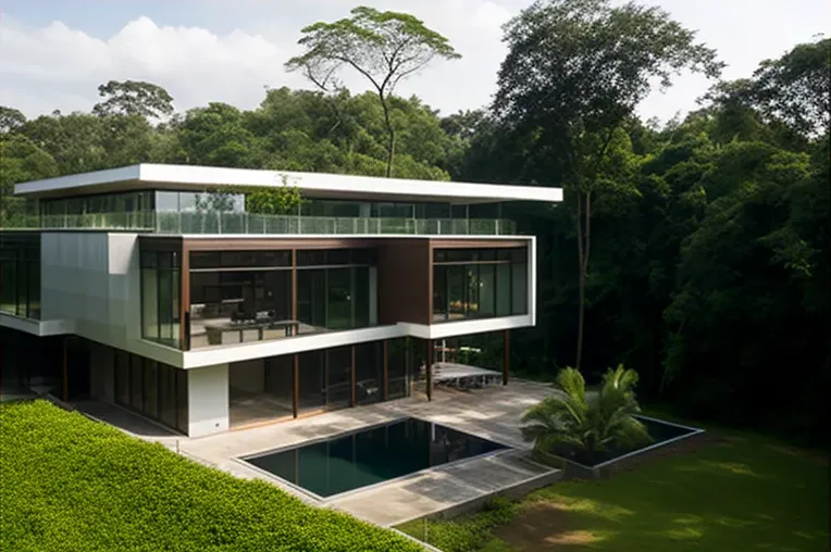 Eco-lujo en la ciudad: Casa de Arquitectura Ecológica en Panama City