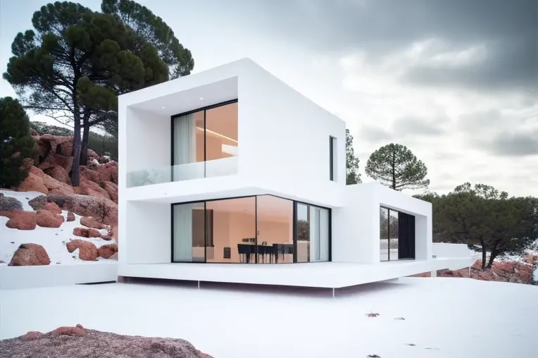 Modernidad y vanguardia en la naturaleza: Casa high-tech en Ibiza